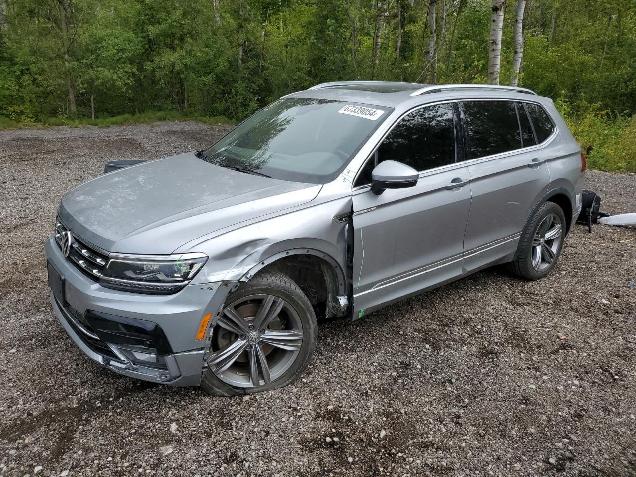 VOLKSWAGEN TIGUAN SEL 2020 silver  gas 3VV4B7AX4LM142869 photo #1