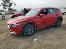 MAZDA CX-5 SPORT 2018 red  gas JM3KFABMXJ1407985 photo #2