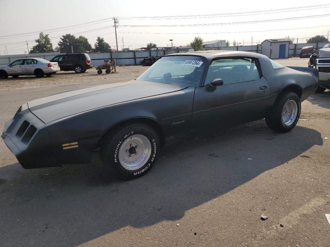 PONTIAC FIREBIRD 1981 black coupe gas 1G2AS87A4BL127822 photo #1