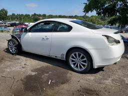 INFINITI G37 2011 white  gas JN1CV6EL2BM261701 photo #3