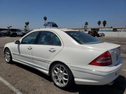 MERCEDES-BENZ C 230K SPO 2005 white  gas WDBRF40J75F718590 photo #3