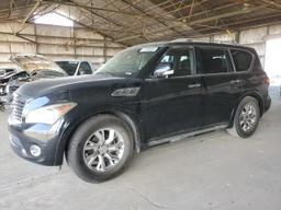 INFINITI QX56 2011 black  gas JN8AZ2ND7B9701493 photo #2