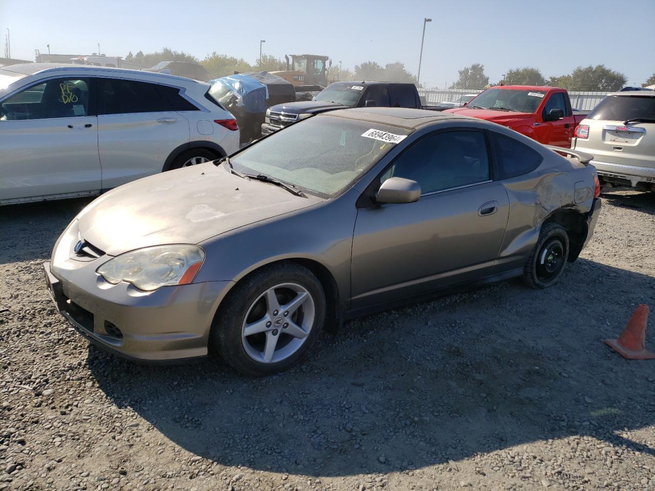 ACURA RSX 2003 gray  gas JH4DC54803C010342 photo #1