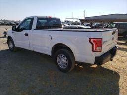 FORD F150 2016 white  gas 1FTMF1C84GKE16851 photo #3