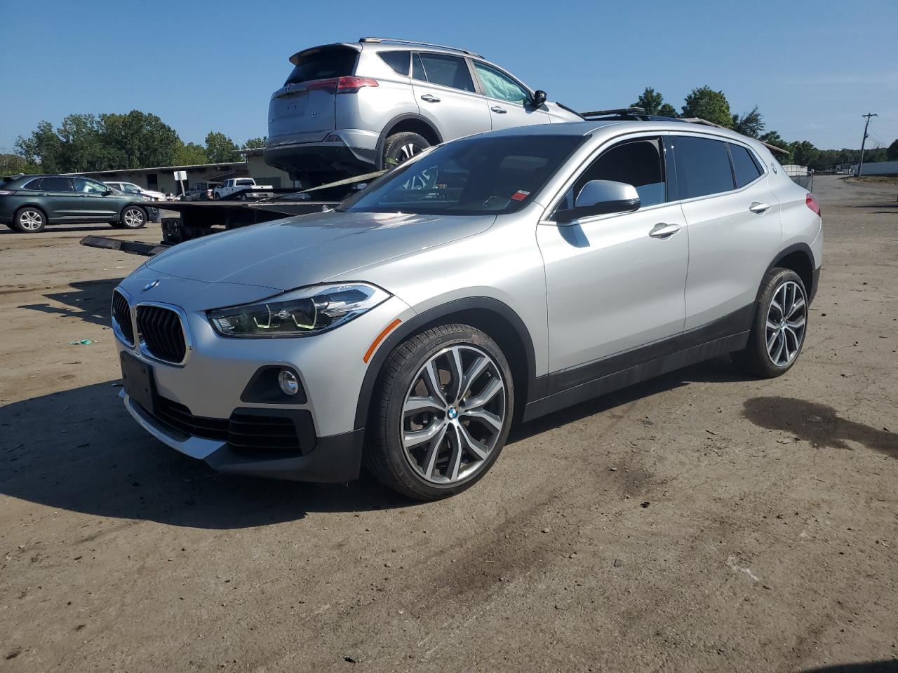 BMW X2 XDRIVE2 2018 silver  gas WBXYJ5C31JEF79741 photo #1