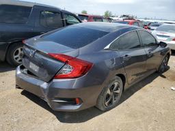 HONDA CIVIC LX 2020 charcoal  gas 2HGFC2F67LH541587 photo #4