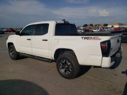 TOYOTA TACOMA DOU 2019 white  gas 5TFAX5GN9KX148785 photo #3