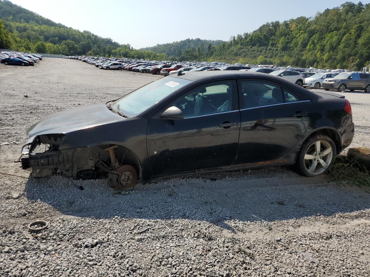 PONTIAC G6 GT 2008 black  gas 1G2ZH57N284158251 photo #1