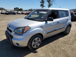 KIA SOUL 2011 gray  gas KNDJT2A12B7264071 photo #2