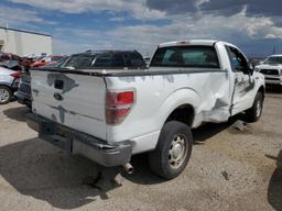 FORD F150 2010 white  gas 1FTMF1CW9AKA22851 photo #4