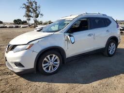 NISSAN ROGUE S 2015 white  gas 5N1AT2MTXFC927022 photo #2