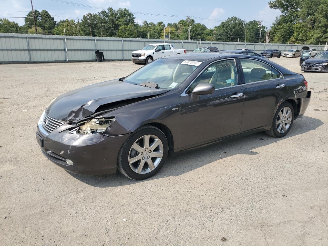 LEXUS ES 350 2009 brown  gas JTHBJ46G792282767 photo #1