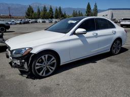 MERCEDES-BENZ C 300 2017 white  gas 55SWF4JB3HU219546 photo #2