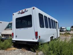 FORD ECONOLINE 2011 white cutaway gas 1FDFE4FS3BDB05232 photo #4