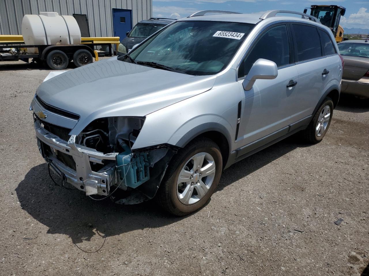 CHEVROLET CAPTIVA LS 2013 silver  flexible fuel 3GNAL2EK1DS641570 photo #1