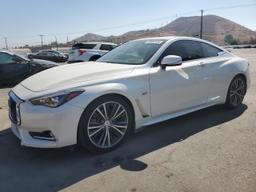 INFINITI Q60 PREMIU 2017 white  Gasoline JN1EV7EK6HM363873 photo #2