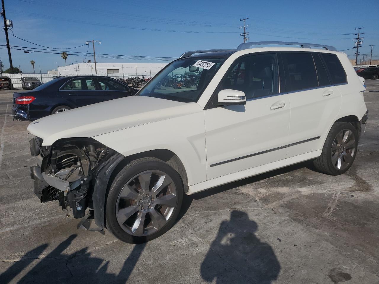 MERCEDES-BENZ GLK 350 2011 white  gas WDCGG5GB1BF567066 photo #1