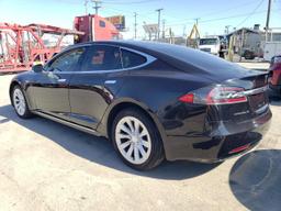 TESLA MODEL S 2016 black hatchbac electric 5YJSA1E21GF136932 photo #3