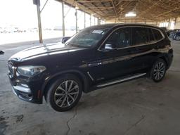 BMW X3 XDRIVE3 2018 black  gas 5UXTR9C51JLD60314 photo #2