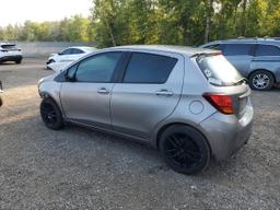 TOYOTA YARIS 2015 gray hatchbac gas VNKKTUD35FA029032 photo #3