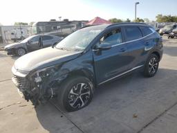 KIA SPORTAGE E 2023 blue  hybrid engine KNDPVCAG2P7029224 photo #2