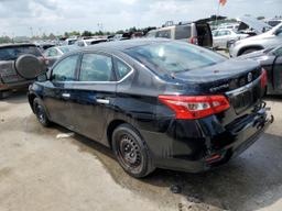 NISSAN SENTRA S 2017 black  gas 3N1AB7AP9HY395139 photo #3