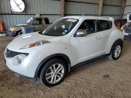 NISSAN JUKE S 2013 white  gas JN8AF5MR8DT209018 photo #2