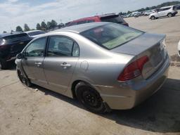 HONDA CIVIC LX 2006 gray sedan 4d gas 1HGFA165X6L128657 photo #3