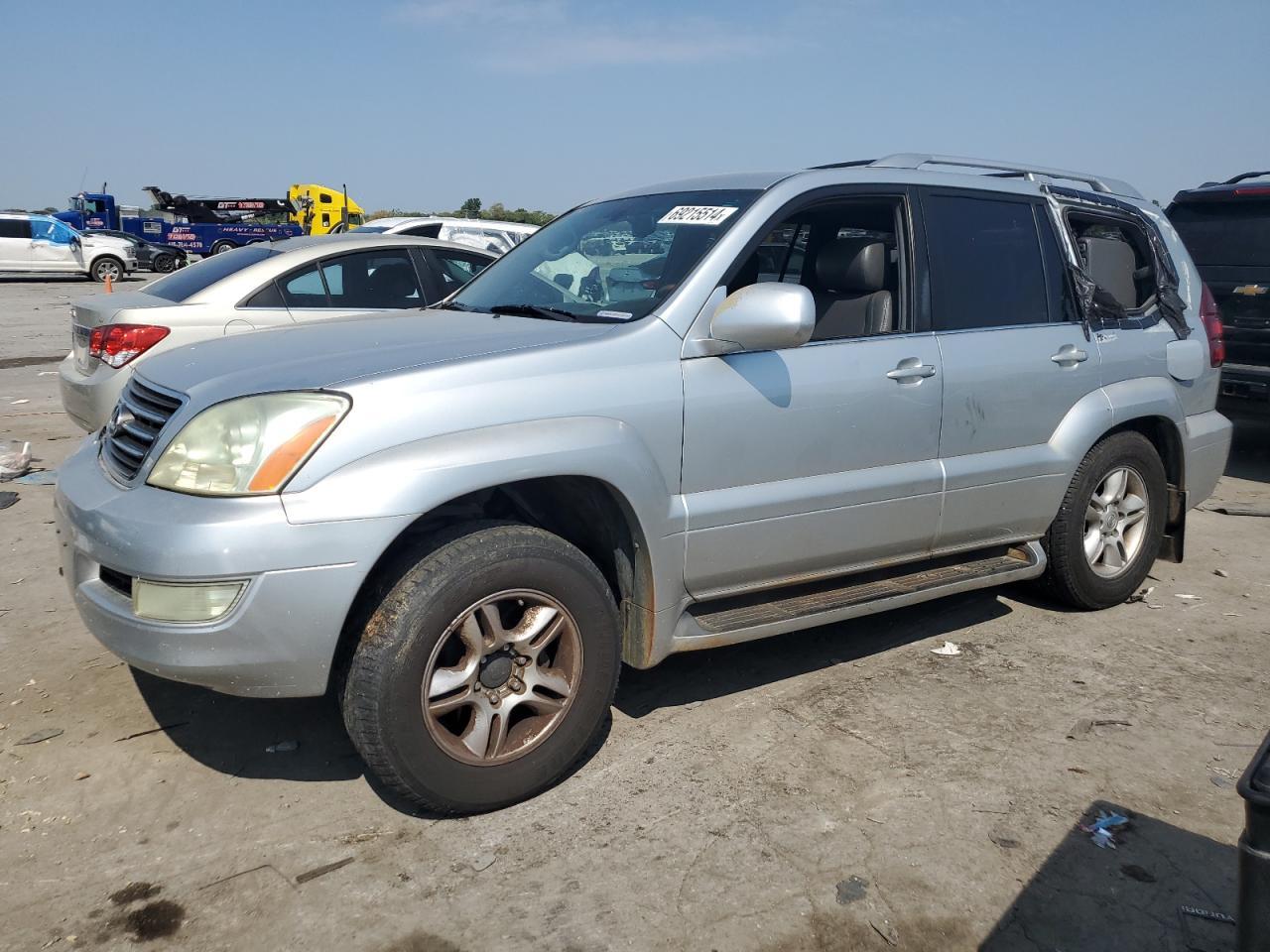 LEXUS GX 470 2007 silver 4dr spor gas JTJBT20X070141084 photo #1