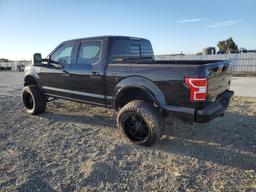 FORD F150 SUPER 2019 black  gas 1FTEW1E49KKE39002 photo #3