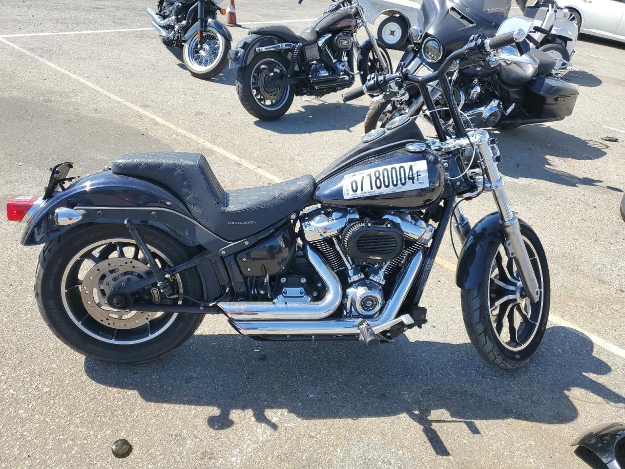 HARLEY-DAVIDSON FXLR 2019 black  gas 1HD1YNJ24KB026066 photo #1