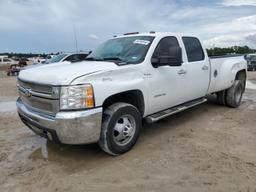 CHEVROLET SILVERADO 2010 white crew pic diesel 1GC7CZB68AF116458 photo #2