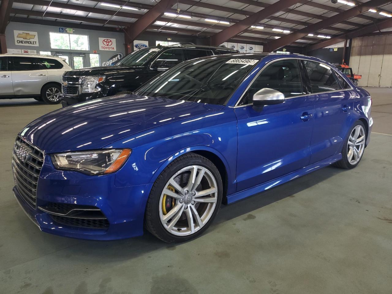 AUDI S3 PREMIUM 2016 blue  gas WAUB1GFF4G1067275 photo #1