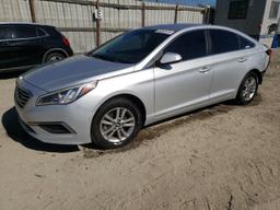 HYUNDAI SONATA SE 2017 silver  gas 5NPE24AFXHH573190 photo #2