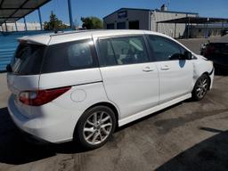 MAZDA 5 2013 white  gas JM1CW2DL6D0160398 photo #4