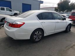 HONDA ACCORD LX 2015 white  gas 1HGCR2F30FA085054 photo #4