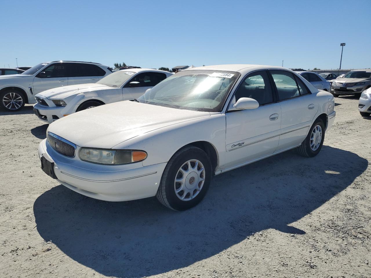 BUICK CENTURY CU 2001 white  gas 2G4WS52J911271714 photo #1