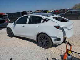 TESLA MODEL Y 2021 white  electric 5YJYGDEFXMF121600 photo #3