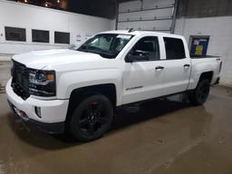 CHEVROLET SILVERADO 2017 white crew pic gas 3GCUKSEC0HG468540 photo #2