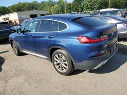 BMW X4 XDRIVE3 2019 blue  gas 5UXUJ3C59KLG54554 photo #3