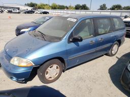 FORD WINDSTAR W 2003 blue extended gas 2FMZA50413BA57553 photo #2