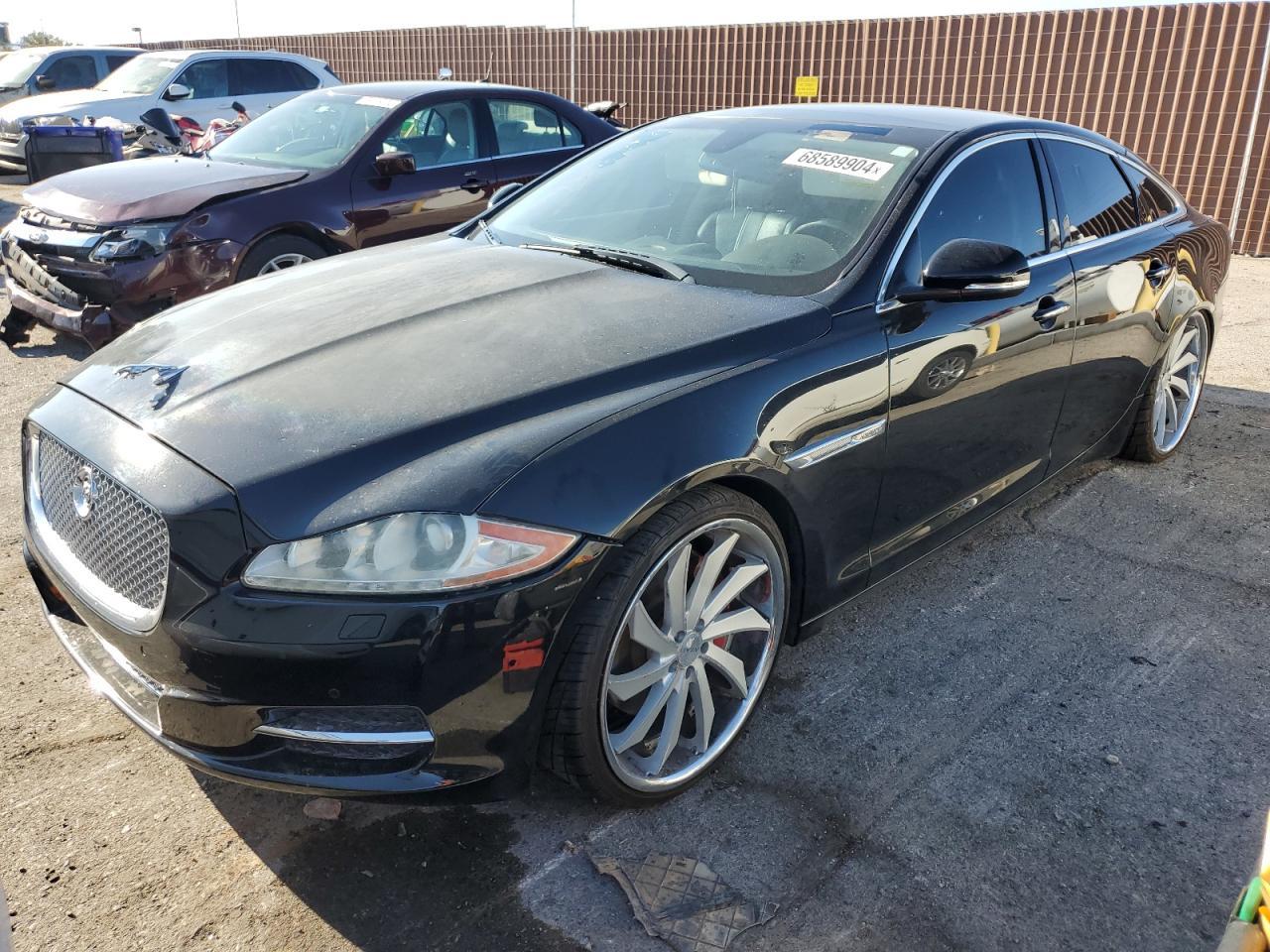 JAGUAR XJ 2012 black sedan 4d gas SAJWA1CB2CLV28735 photo #1