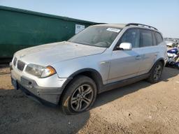 BMW X3 3.0I 2005 silver 4dr spor gas WBXPA93495WD07966 photo #2