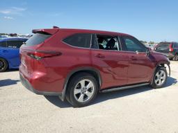 TOYOTA HIGHLANDER 2020 maroon  gas 5TDZZRAH7LS006496 photo #4