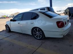 LEXUS GS 300 2000 white  gas JT8BD68S6Y0087645 photo #3