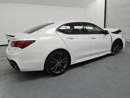 ACURA TLX TECHNO 2020 white  gas 19UUB1F69LA014685 photo #4