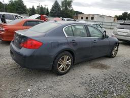 INFINITI G37 2012 blue  gas JN1CV6AR4CM973607 photo #4