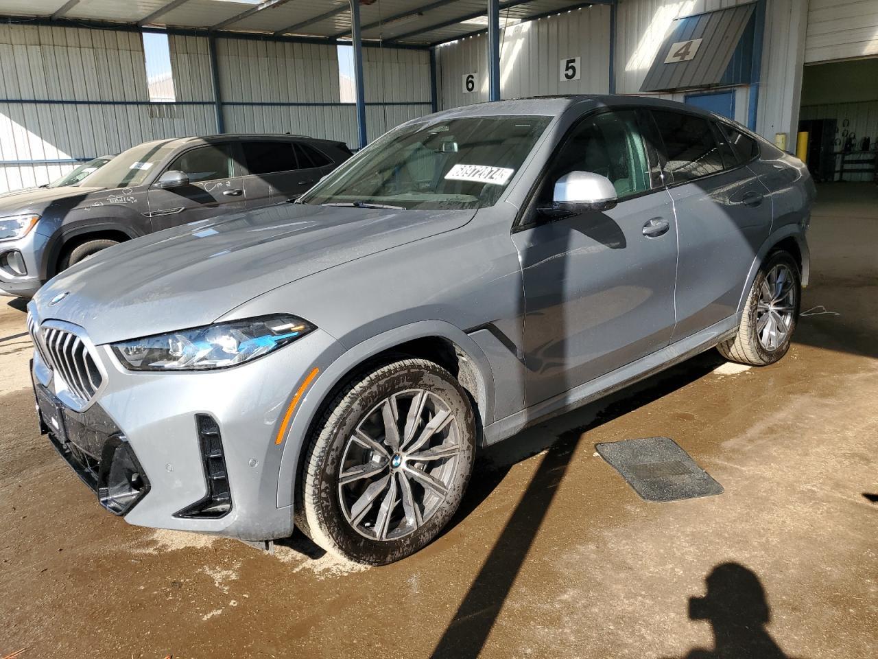 BMW X6 XDRIVE4 2024 gray  gas 5UX33EX08R9W08427 photo #1