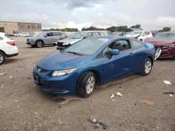 HONDA CIVIC LX 2013 blue  gas 2HGFG3B51DH514877 photo #2