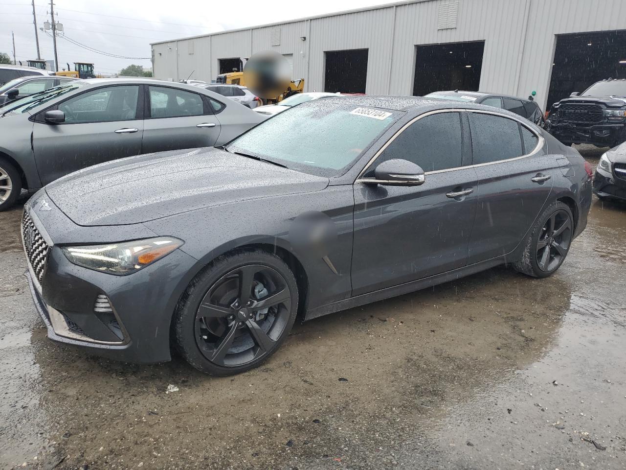 GENESIS G70 PRESTI 2019 gray  gas KMTG44LA0KU032295 photo #1